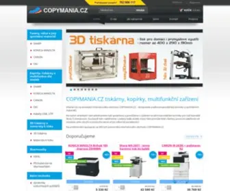 Copymania.cz(Tiskárny) Screenshot