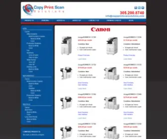 Copyprintscansolutions.com(COPY PRINT SCAN Solutions) Screenshot