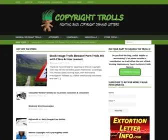 Copyright-Trolls.com(Copyright Trolls) Screenshot