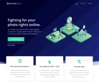 Copyrightagent.com(Originality, Always) Screenshot