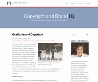 Copyrightandbrandiq.com(Copyright and Brand IQ) Screenshot