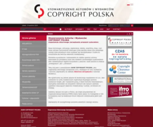 Copyrightpolska.pl(Strona główna) Screenshot