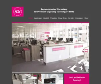 Copyshop-Werneburg.com(Copyshop Stuttgart Werneburg) Screenshot