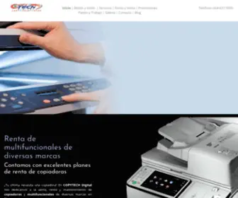 Copytech-Digital.com(Renta de Copiadoras) Screenshot