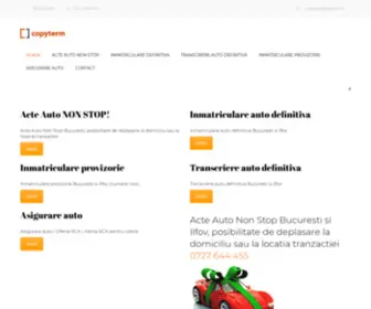 Copyterm.ro(0727.644.455 Acte auto) Screenshot