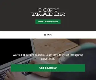 Copytrader.xyz(Trade Like A Pro) Screenshot
