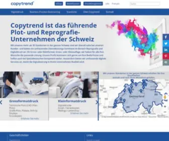 Copytrend.ch(Ausrüsten) Screenshot