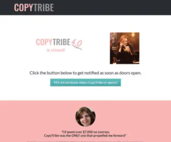 Copytribe.co(Copytribe) Screenshot