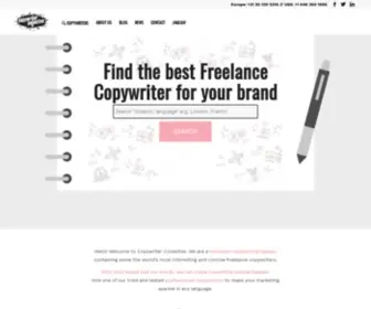 Copywritercollective.com(Freelance copywriter for your project) Screenshot