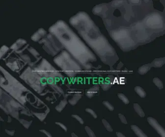 Copywriters.ae(Copywriting Services) Screenshot