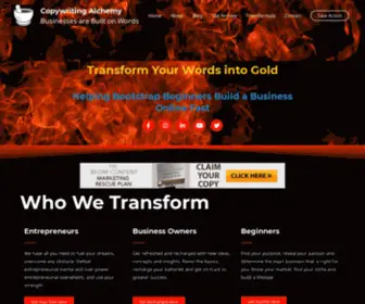 Copywritingalchemy.com(Copywriting Alchemy) Screenshot