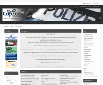 Copzone.de(Die CopZone) Screenshot