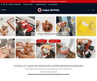 Coque-Airpods-France.com(Coque AirPods France™) Screenshot