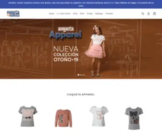 Coquetayaudaz.com.mx(Calzado Coqueta) Screenshot