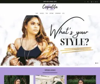 Coquetitaboutique.com(Coquetita Fashion Boutique) Screenshot