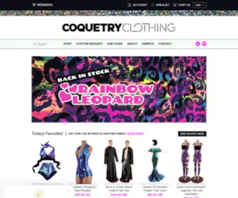 Coquetryclubwear.com(Coquetry Clothing) Screenshot