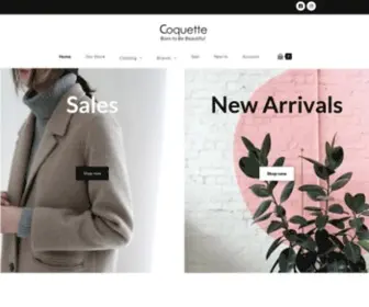 Coquettebcn.com(Coquette) Screenshot