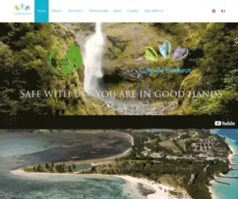 Coquillebonheur.com(Sustainable Destination Management Company) Screenshot