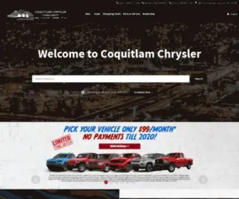 Coquitlamchrysler.ca(Coquitlam Chrysler Dodge Jeep Ram) Screenshot