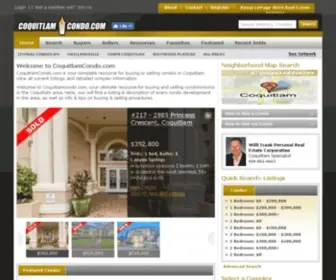 Coquitlamcondo.com(Coquitlam Condos) Screenshot