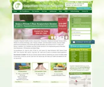 Coquitlamintegratedhealth.ca(Acupuncture Coquitlam) Screenshot