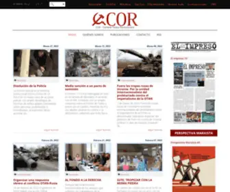 Cor-Digital.org(Corriente Obrera Revolucionaria) Screenshot