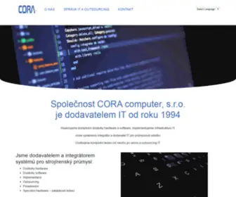 Cora.cz(IT OUTSOURCING) Screenshot