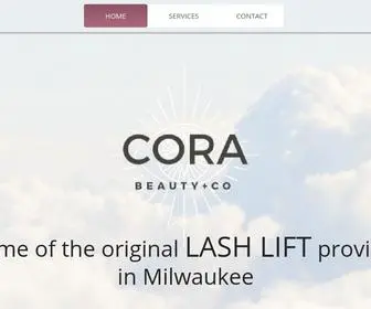 Corabeautyandspa.com(CORA Beauty) Screenshot