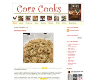 Coracooks.com(Cora Cooks) Screenshot