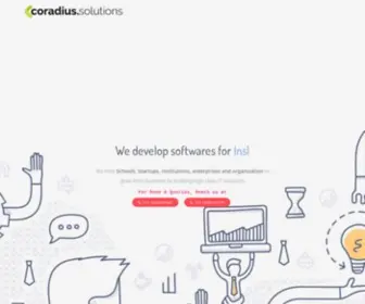 Coradiussolutions.com(Coradius Solutions) Screenshot