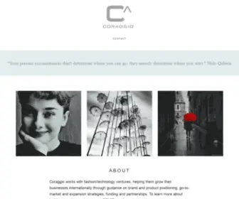 Coraggio.co(Debra Langley) Screenshot