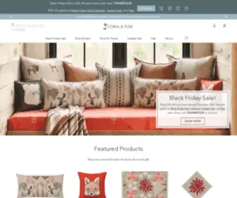 Coralandtusk.com(Coral & Tusk) Screenshot