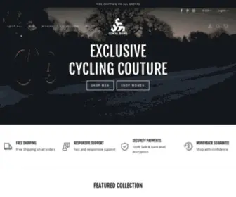 Coralbang.com(Exclusive Fine Cycling Jerseys) Screenshot