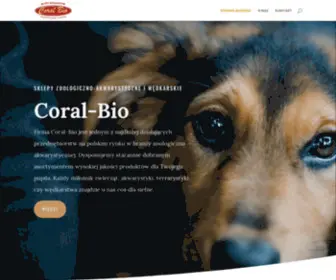 Coralbio.pl(CORAL BIO) Screenshot