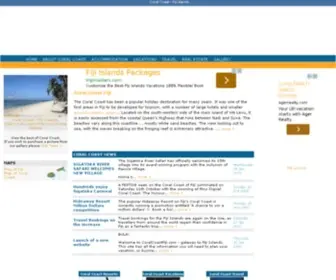 Coralcoastfiji.com(Coral Coast Fiji Guide) Screenshot