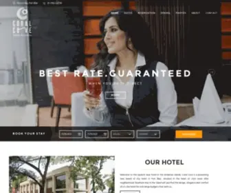 Coralcove.in(Andaman Hotels) Screenshot