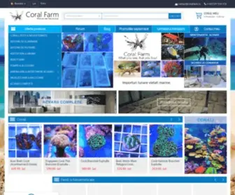 Coralfarm.ro(Importator) Screenshot