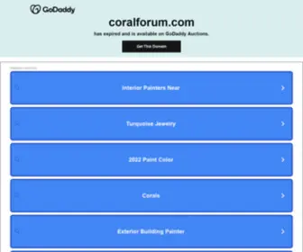 Coralforum.com(Coralforum) Screenshot