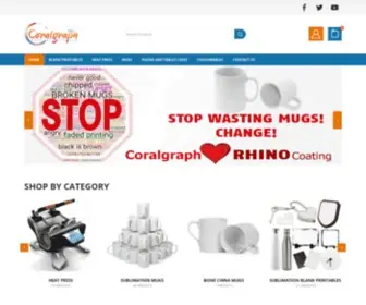 Coralgraph.com(Sublimation Blanks) Screenshot