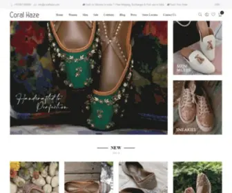 Coralhaze.com(Buy Shoes Online) Screenshot