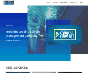 Coralleisure.ie(Coral Leisure HQ) Screenshot
