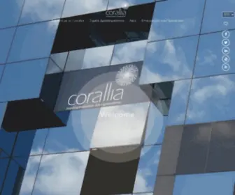 Corallia.org(Corallia Clusters Initiative) Screenshot