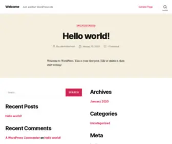 Coralrun.com(Just another WordPress site) Screenshot