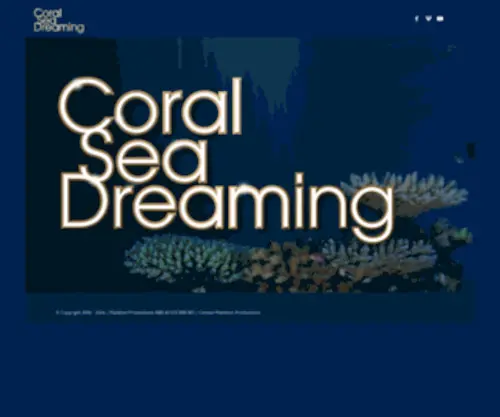 Coralseadreaming.com(Coral Sea Dreaming) Screenshot