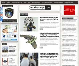 Coralsprings.com(Coralsprings) Screenshot