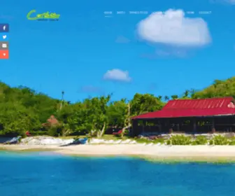 Coralview.com.fj(Book online safely at Coralview Island Resort) Screenshot