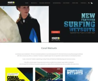 Coralwetsuits.co.za(Coralwetsuits) Screenshot