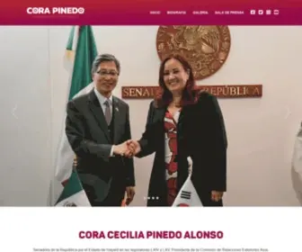 Corapinedo.mx(Cora Cecilia Pinedo Alonso) Screenshot