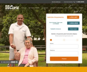 Corasenior.com.br(Residencial para Idosos) Screenshot