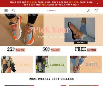 Corashoes.com(Shop Trendy Fashion) Screenshot